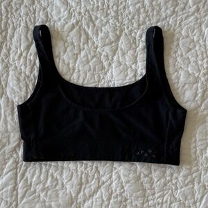A.P.C Outdoor Voices Collaboration Dark Gray / Black Sports Bra Size Medium